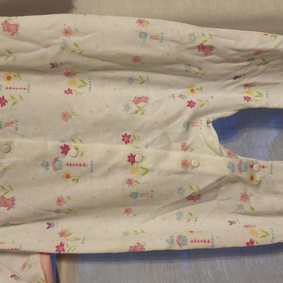 Carter's Little Girl's Footed Pajamas - Picture 4 of 9